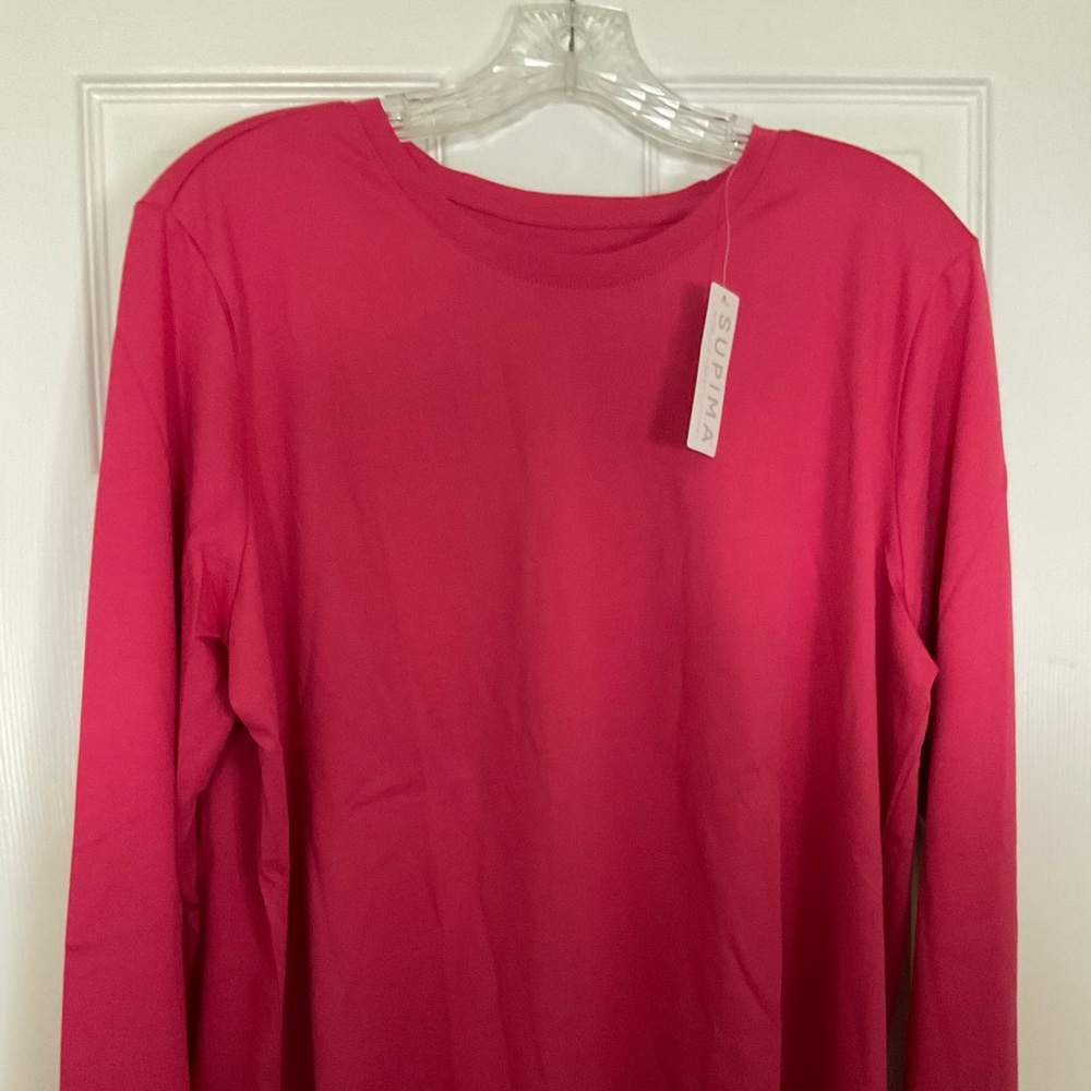 Ladies Lands End long sleeve tee